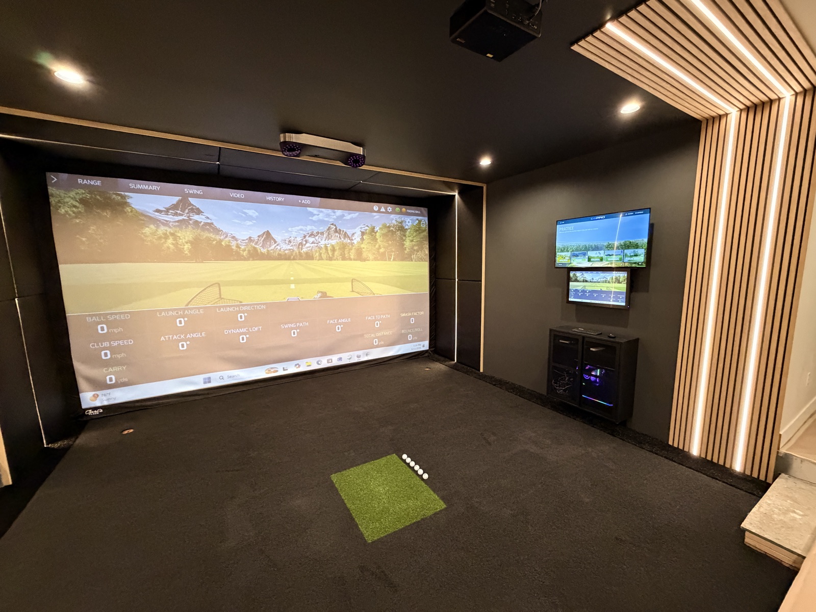 Custom installation by Josh Phelps