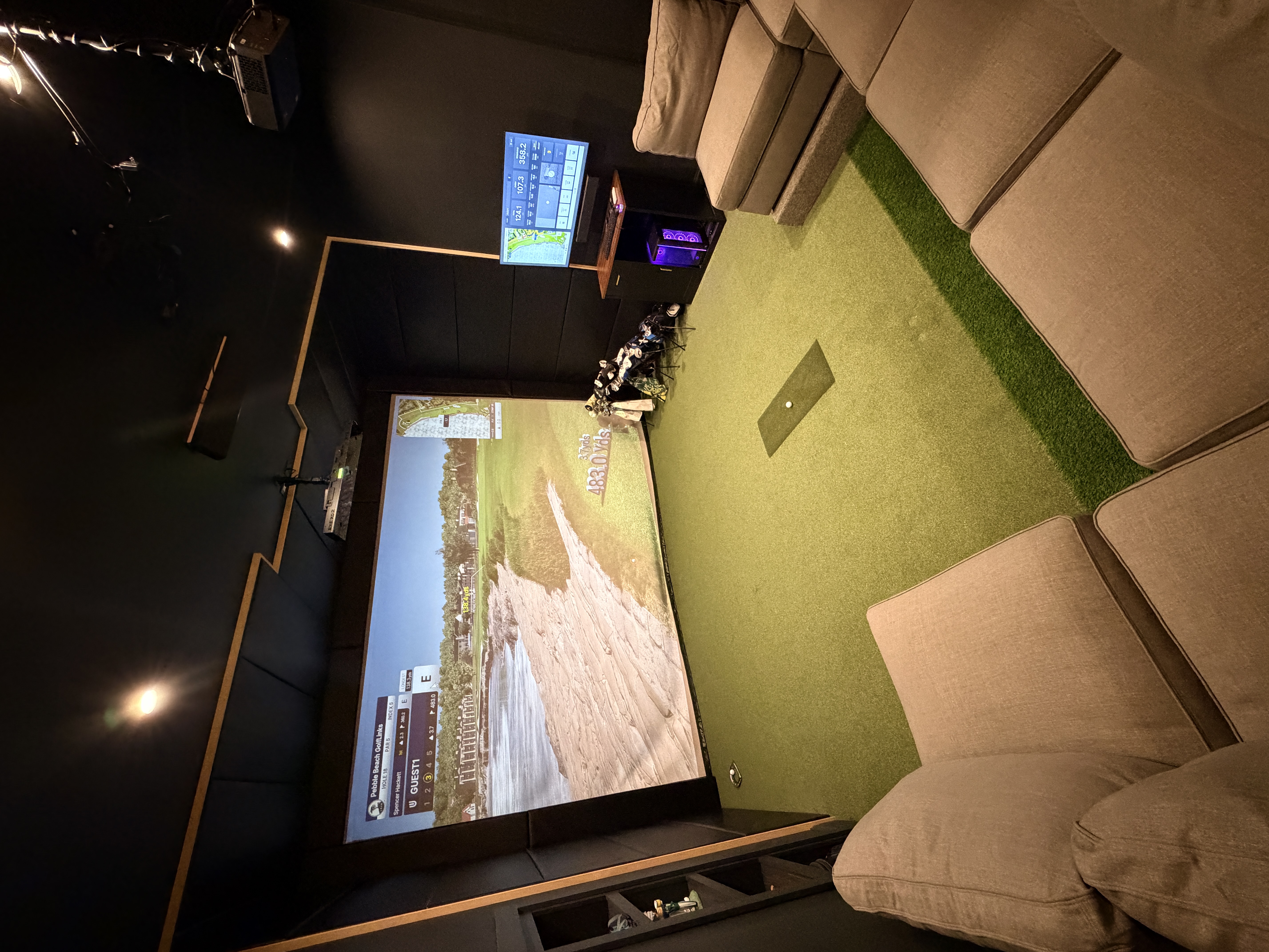 Custom installation by Spencer
